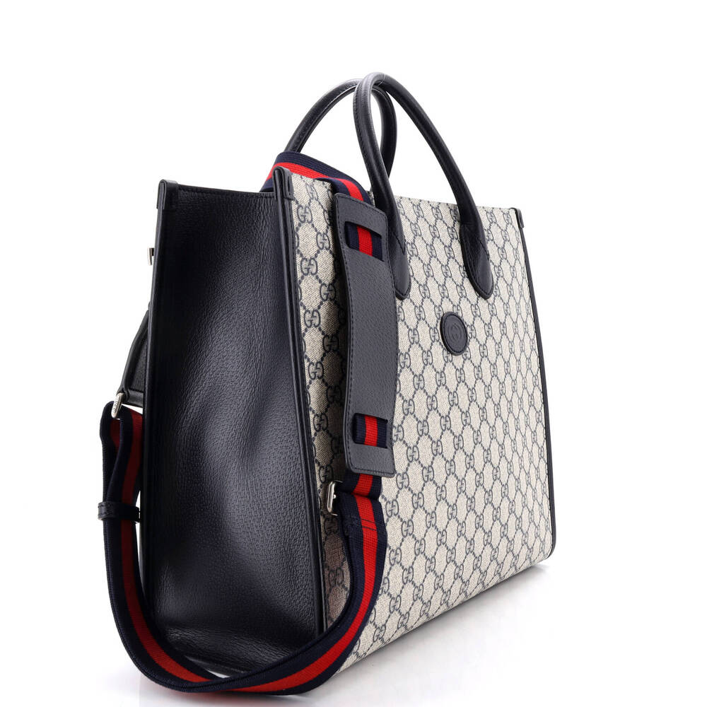 Gucci Structured Top Handle Open Tote #248484G15B - Picture 2 of 6